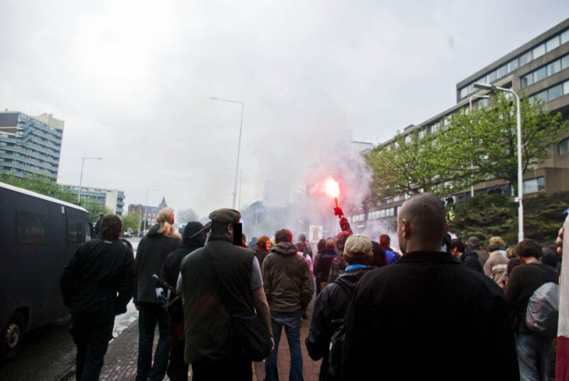 Outside the tunnel