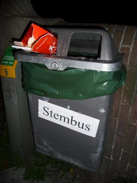 Stembus geopend