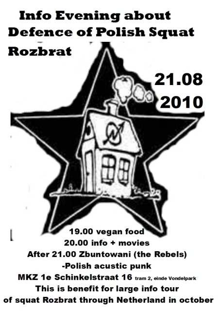 Poster For Rozbrat Benefit