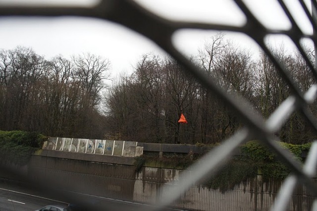 Boomhut langs de snelweg