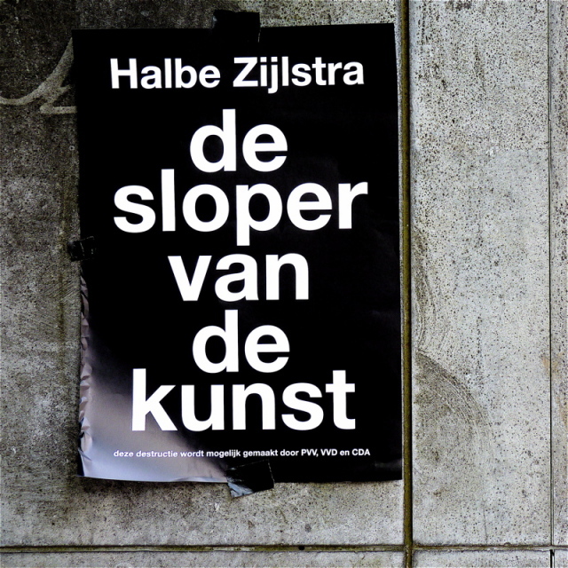 Halbe Zijlstra De sloper van de kunst