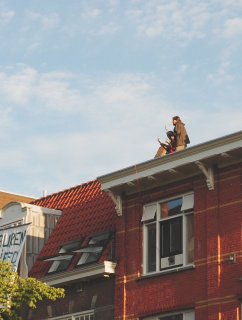 Overburen met bandje 