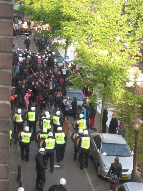 scheinheilige ontruiming amsterdam