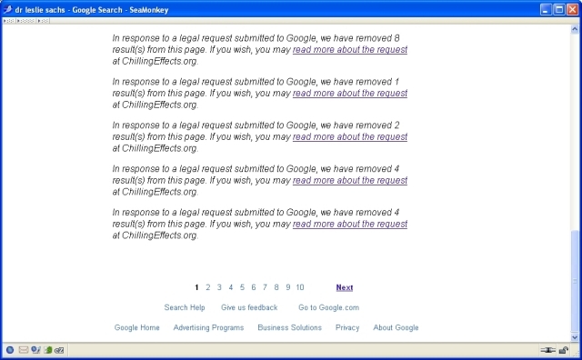 Photo Google Inc. internet censorship live (Creative Commons licence)