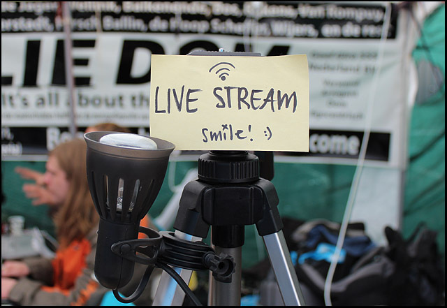 Live stream zonder camera