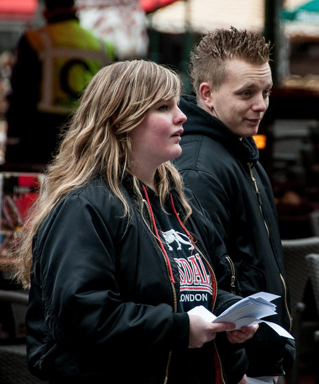 ANS anti kraken manifestatie 02-03-2013 Den Haag