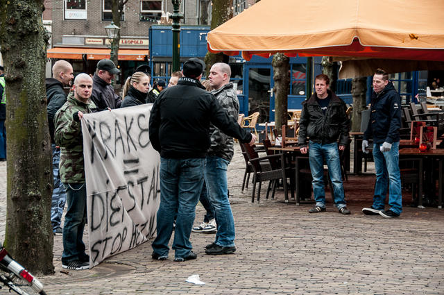 ANS anti kraken manifestatie 02-03-2013 Den Haag