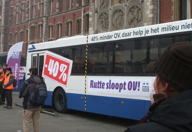 OV bus die nog 100% is