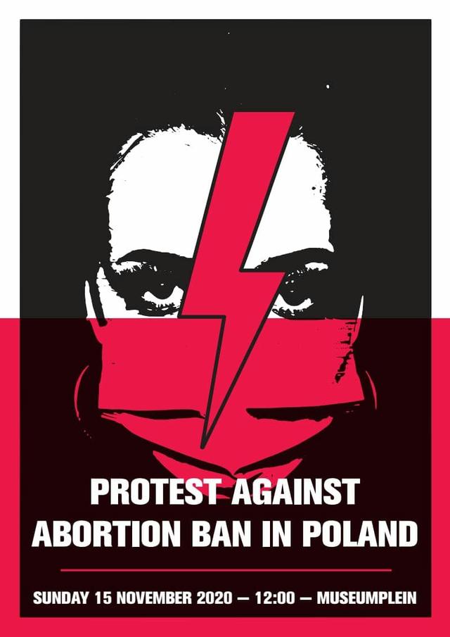 Protest against abortion ban in Poland