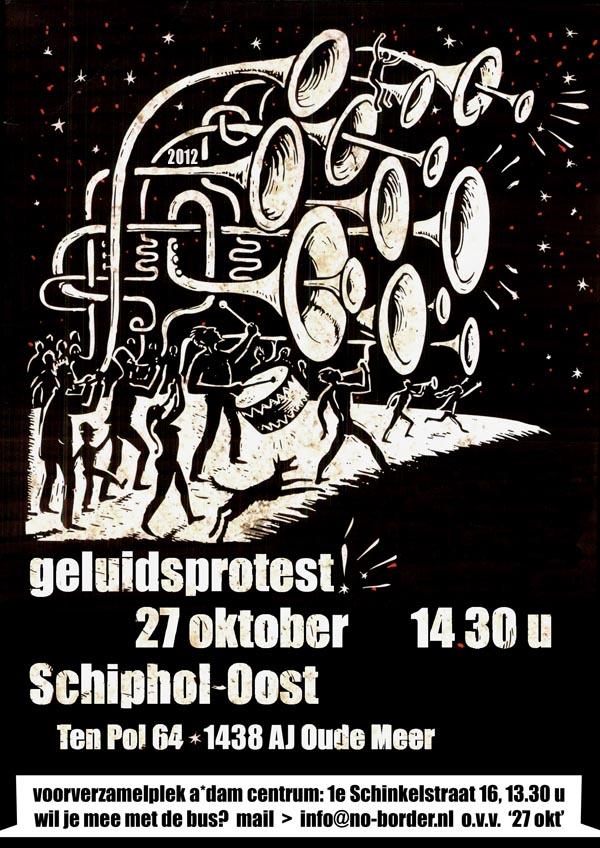 geluidsprotest 27 oktober 2012